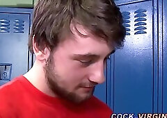 First timer sucks cock