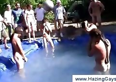 College guys skinny dipping