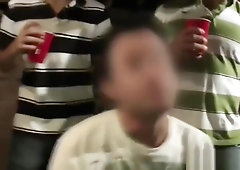 Doggystyled party studs hazed after sucking