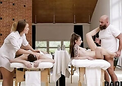 DADDY4K. Massaging the Moisture. Sexy sex with Nicole Enchanting