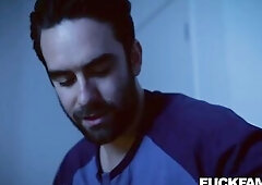 Slutty man is screwing Britney Amber, his ally's wife whilst this guy is sleeping in the same couch