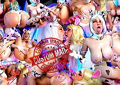 Cows Milk Each Other Udders to Mooorgasm