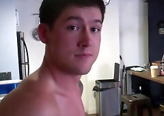 RB2794 Straight stud Jordan Levine plays Santa and gives jock Greg Jameson an Xmas fuck