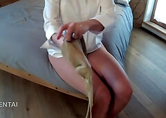 Pantyhose With Crotch Hole