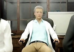 Beautiful 3D girl takes a hard shaft deep down her throat