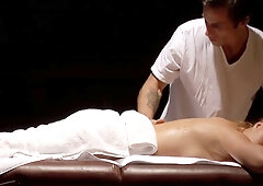 Naughty Masseur Makes Krissy Lynn Shake After Making