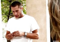 Teen Blonde Likes Big Trucks&big Balls