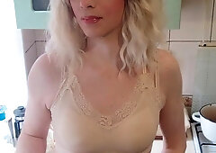 MakssiCD in a adorable undergarments