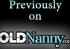 AGEDLOVE Aged Lady Amber Vixxxen Savoring Trio Hardcore Bang With Chris Cobalt and Marc Kaye