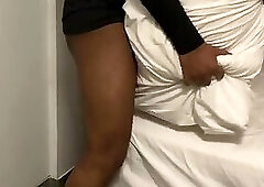 Horny Guy Humps His Pillow Desperately Loud Moans Solo Male Dry Humping & Masturbation