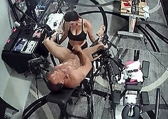 Thong On Stories - EVERY DAY PEGGING Day 107 I Knock the CUM without him with two Belt Ons 7 POV's.