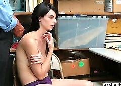 Alex Harper have some fun with LP Officer