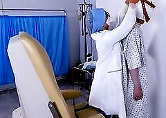 Latex Japanese Nurse Gives Hj To A Bondage Patient