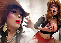 she-male niclo warm make-up two