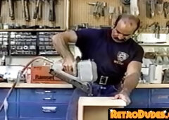 RetroDudes.com - Hung retro cop drills horny bottom butt pirate