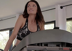 Horny fitness MILF interracial unbelievable xxx movie