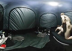 Stormy and cold outside : Hot inside