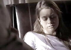 Hot Brunette Teen Succumbs To Naughty Doctor