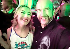 Sophia Cruise Six Stud Gangbang (B.T.S. & wide view)