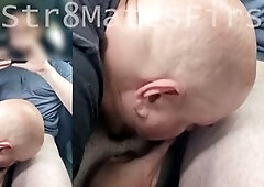 Otter driver gives a blowjob to his straight FIFO miner dad once more