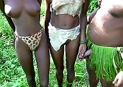 National geographic censored this part due to the way the chief of this Afro tribe was greeted