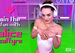 Erotic Gaming Session starring Alice Zaffyre (Passthrough)