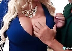 A Cum Blast for Blonde Bunny Destiny James