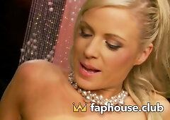 Porn-star wives' night out at a bar gossiping and