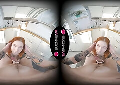 Ginger GF Mia Murkovski Gets Her Pale Pussy Stretched - SuckMeVR