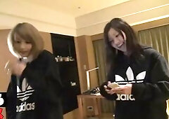 Oriental gals are about to get busy sucking punk hard schlongs and getting drilled from behind