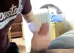 Emo Boy Sucks His Room Mate Eats Cum