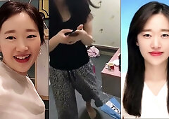 Korean star Yi Yuna gives head and takes doggystyle with her partner