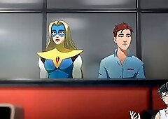 Superheroes Office Agency with all sorts of characters - Dispatch