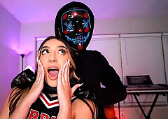 Violet Gems is going to cream all over his meaty dick