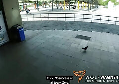 Train Station Blowjob! I Met This Gothic Milf And I Fucked Her Fake Tits: Sidney Dark