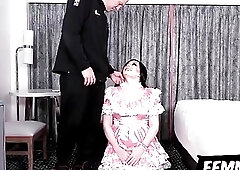 Samantha Hall Dressing Up Sissy For Dick!