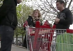 Fat MILF Fucked Outdoors