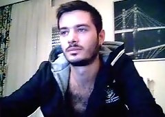 Greek Str8 Webcam Boy Is Jerking His Big Cock