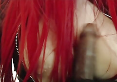 Fuchsia Mistress Cam Show Tit Fuck With Dildo