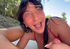Voluptuous Aleksa Mink shares intense pov action with passionate partner