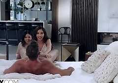 TUSHY Anal-mad Emily & Lulu have particular gift for Manuel