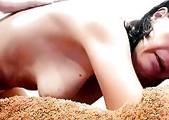Lustful older Spanish woman enjoying herself during the time that being used like a obedient wench.