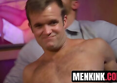 Dirk Caber spanks Connor Patricks then fucks him on pool table