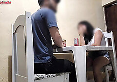 this couple fucked in the bathroom of my bar thinking no one was watching