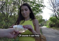 Public big boot babe fucked in park before deepthroating cock