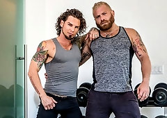 Gym-based anal with Archer Croft and Riley Mitchell
