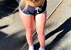 This French Slut Agrees To Give Me Her Pussy For Few