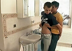 Rivers' Leg Up for Standing Fuck