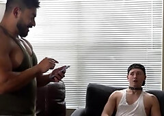 ManUpFilms: Gay has a thing for ramming hard in collar