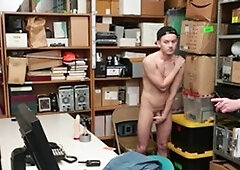 YoungPerps.com - Officer Christian Brack caught sexy dancing in the store